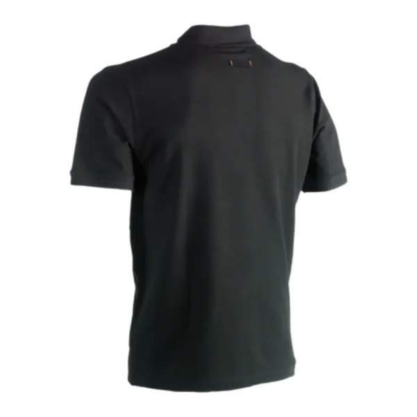 T-Shirt Εργασίας Polo Μαύρο Herock - Image 2