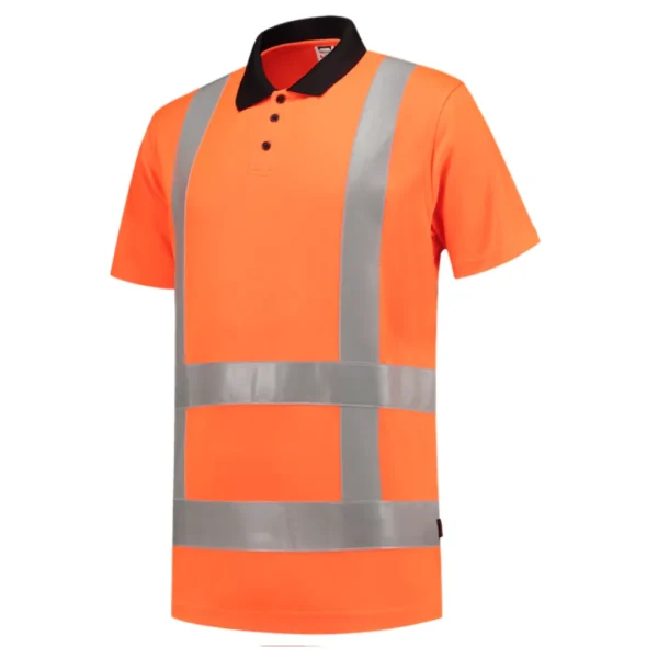 Ανακλαστική Μπλούζα Εργασίας Polo Πορτοκαλί Tricorp1