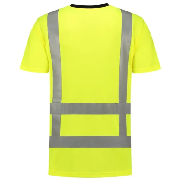 Ανακλαστική Μπλούζα Εργασίας Κίτρινο 2