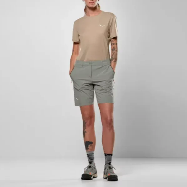 Γυναικεία Ορειβατική Βερμούδα Γκρι1