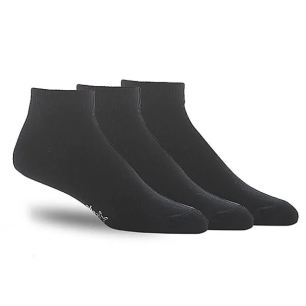 Κάλτσες Ankle 3-Ζεύγη Μαύρες 1