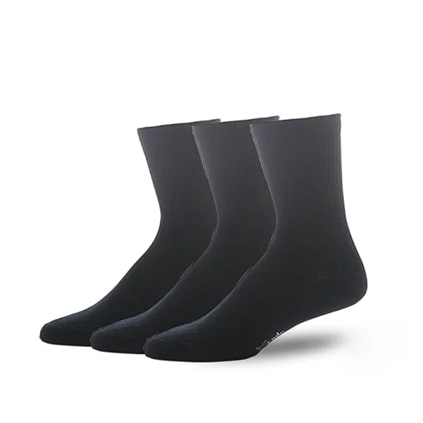 Κάλτσες Tennis 3-Ζεύγη Μαύρες