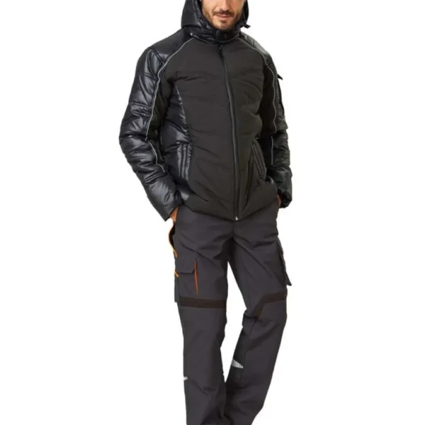 Μπουφάν Εργασίας Explorer Scout Μαύρο 3