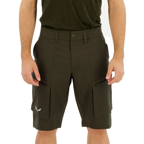 Ορειβατική Βερμούδα Cargo Χακί Salewa - Image 3