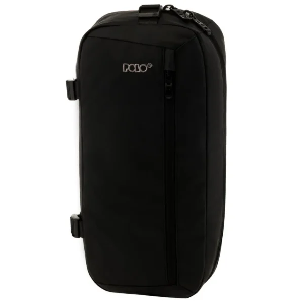 Τσάντα Ώμου Χιαστί Μαύρη 1