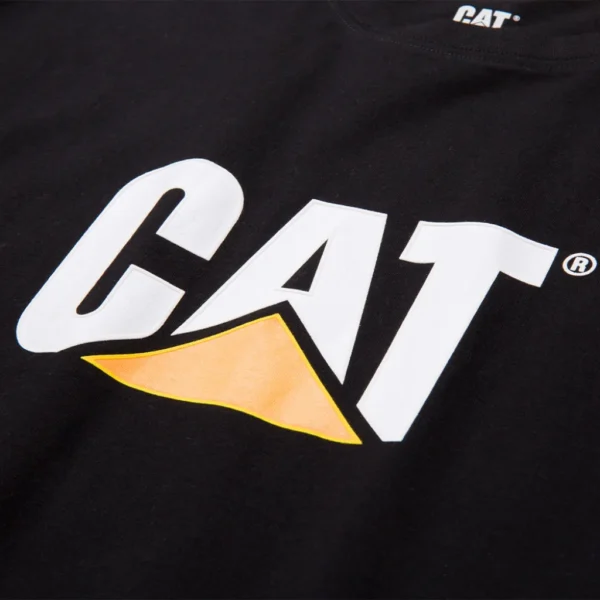 T-Shirt Logo Μαύρο Caterpillar2