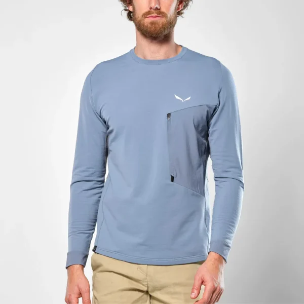 Ανδρική Μπλούζα Puez Merino Μπλε 1