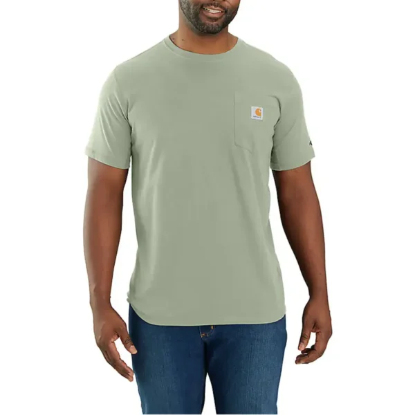 Ανδρικό T-Shirt Force με Τσέπη Sage