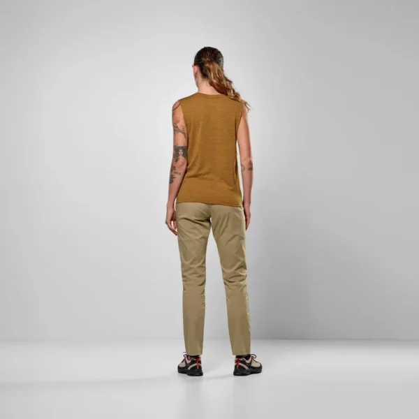 Γυναικεία Αμάνικη Μπλούζα Καφέ Salewa - Image 4