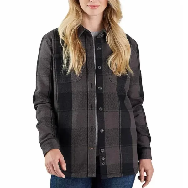 Γυναικείο Overshirt Μαύρο Carhartt 1 Γυναικείο Overshirt Μαύρο 1
