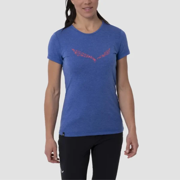 Γυναικείο T-Shirt Logo Μπλε Salewa - Image 2