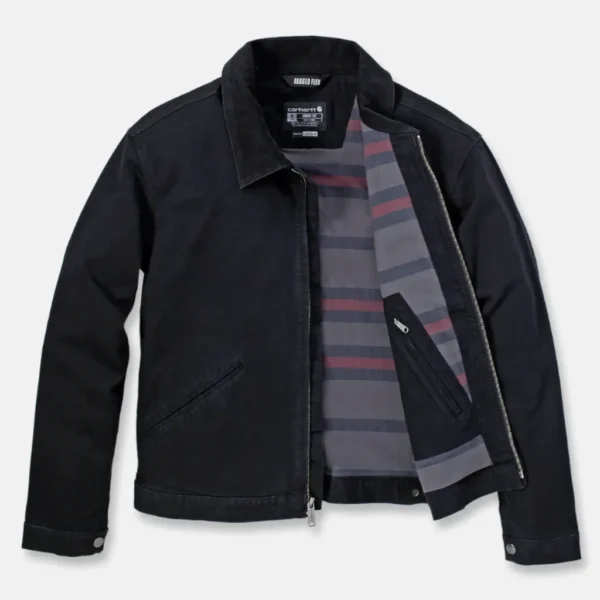 Γυναικείο Μπουφάν Detroit Μαύρο4