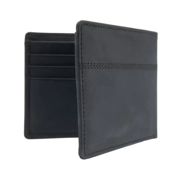 Δερμάτινο Πορτοφόλι Μαύρο 3