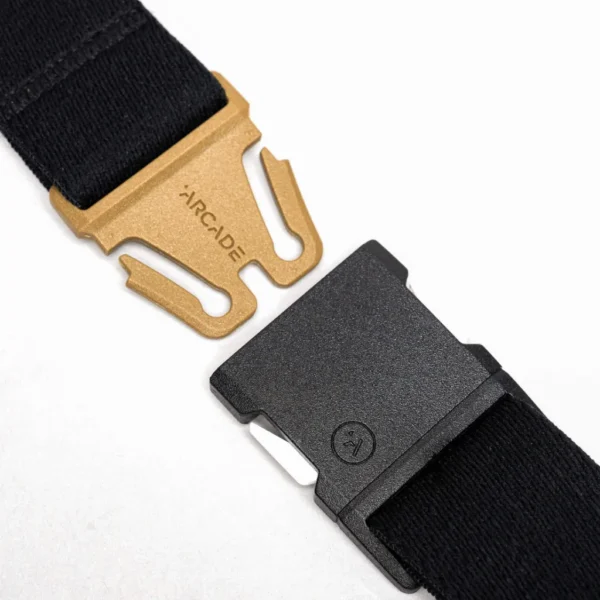 Ζώνη Ελαστική Unisex Reverb Slim BlackWhite 3