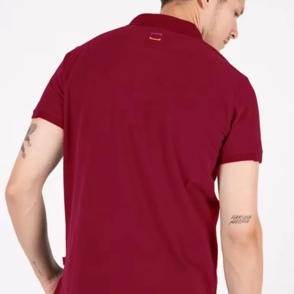 T-Shirt Polo Unisex Κόκκινο 2