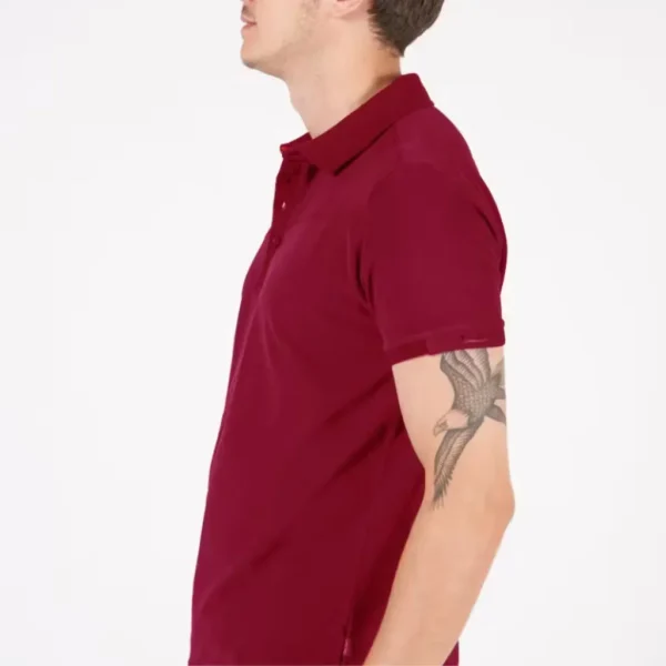 T-Shirt Polo Unisex Κόκκινο Tricorp - Image 3