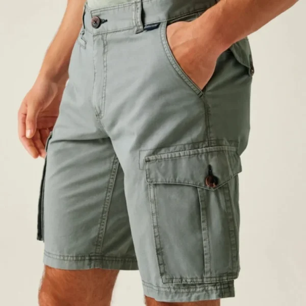 Ανδρική Βερμούδα Cargo Γκρι Regatta3