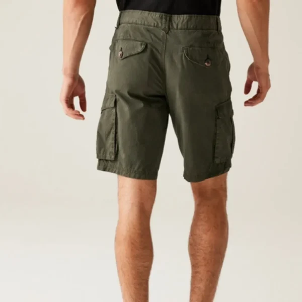 Ανδρική Βερμούδα Cargo Χακί Regatta - Image 2