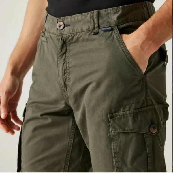 Ανδρική Βερμούδα Cargo Χακί Regatta - Image 3