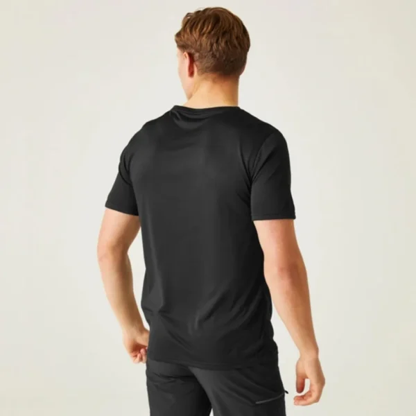 Ανδρικό Αθλητικό T-Shirt Μαύρο2