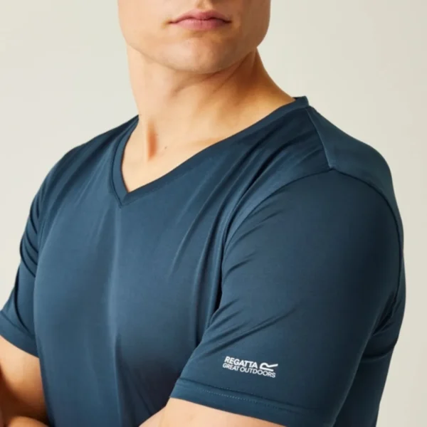 Ανδρικό Αθλητικό T-Shirt Μπλε3