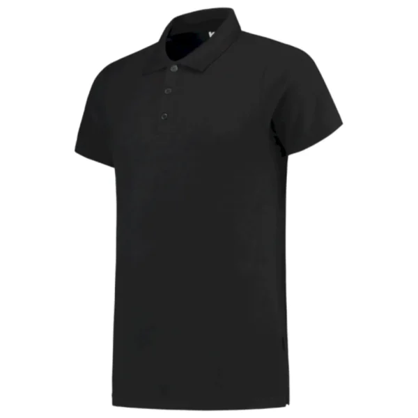 T-Shirt Polo Unisex Casual Μαύρο1