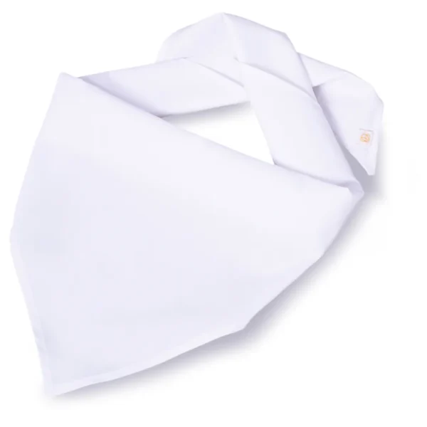 Unisex Μαντήλι Σεφ Λευκό