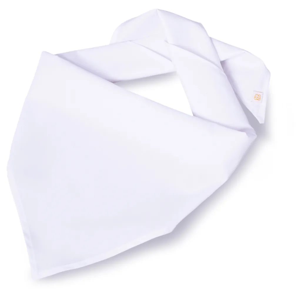 Unisex Μαντήλι Σεφ Λευκό