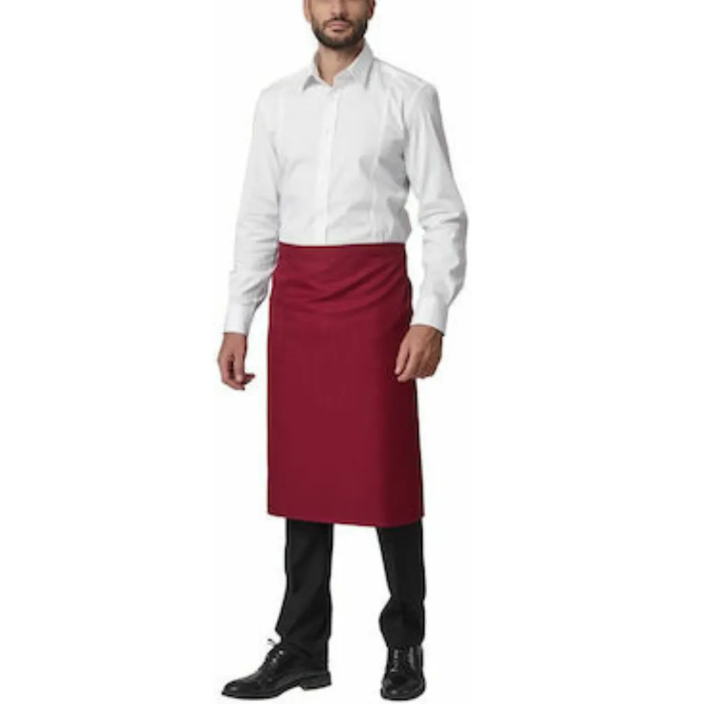 Unisex Ποδιά Ancona Μπορντό