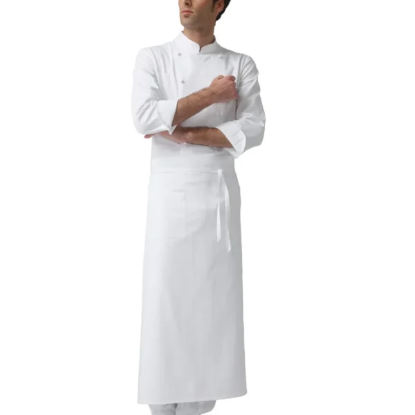 Unisex Ποδιά Trento Λευκή