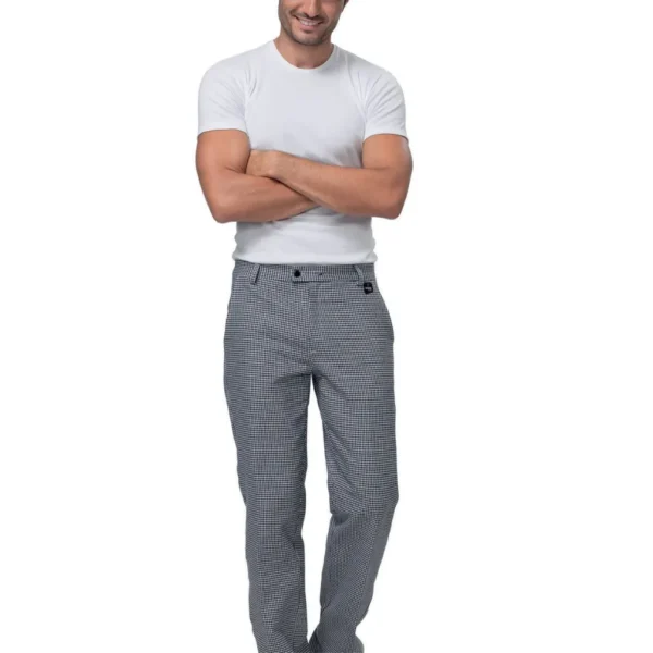 Ανδρικό Παντελόνι Σεφ Denzel Καρό