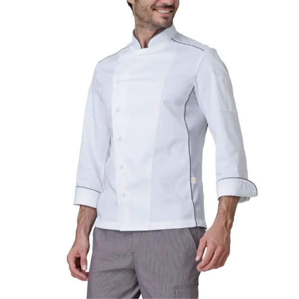 Ανδρικό Σακάκι Σεφ Adrian Λευκό