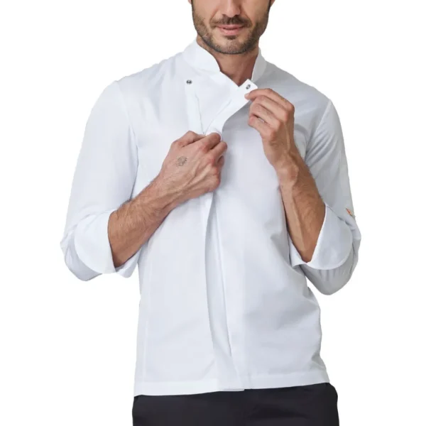 Ανδρικό Σακάκι Σεφ Sebastian Λευκό1
