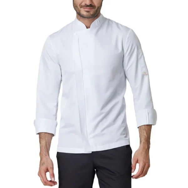 Ανδρικό Σακάκι Σεφ Sebastian Λευκό Siggi - Image 3