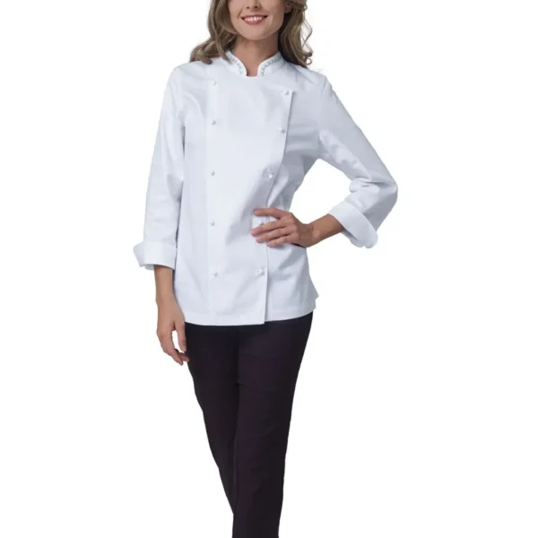 Γυναικείο Σακάκι Σεφ Emma Λευκό