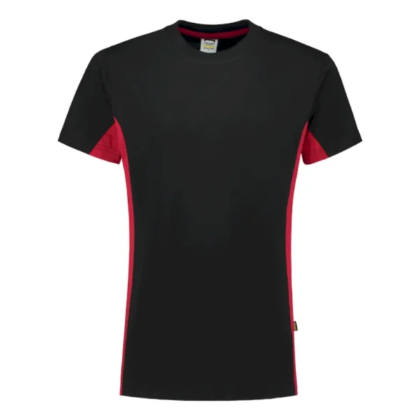 T-Shirt Μαύρο/Κόκκινο Tricorp - Image 2