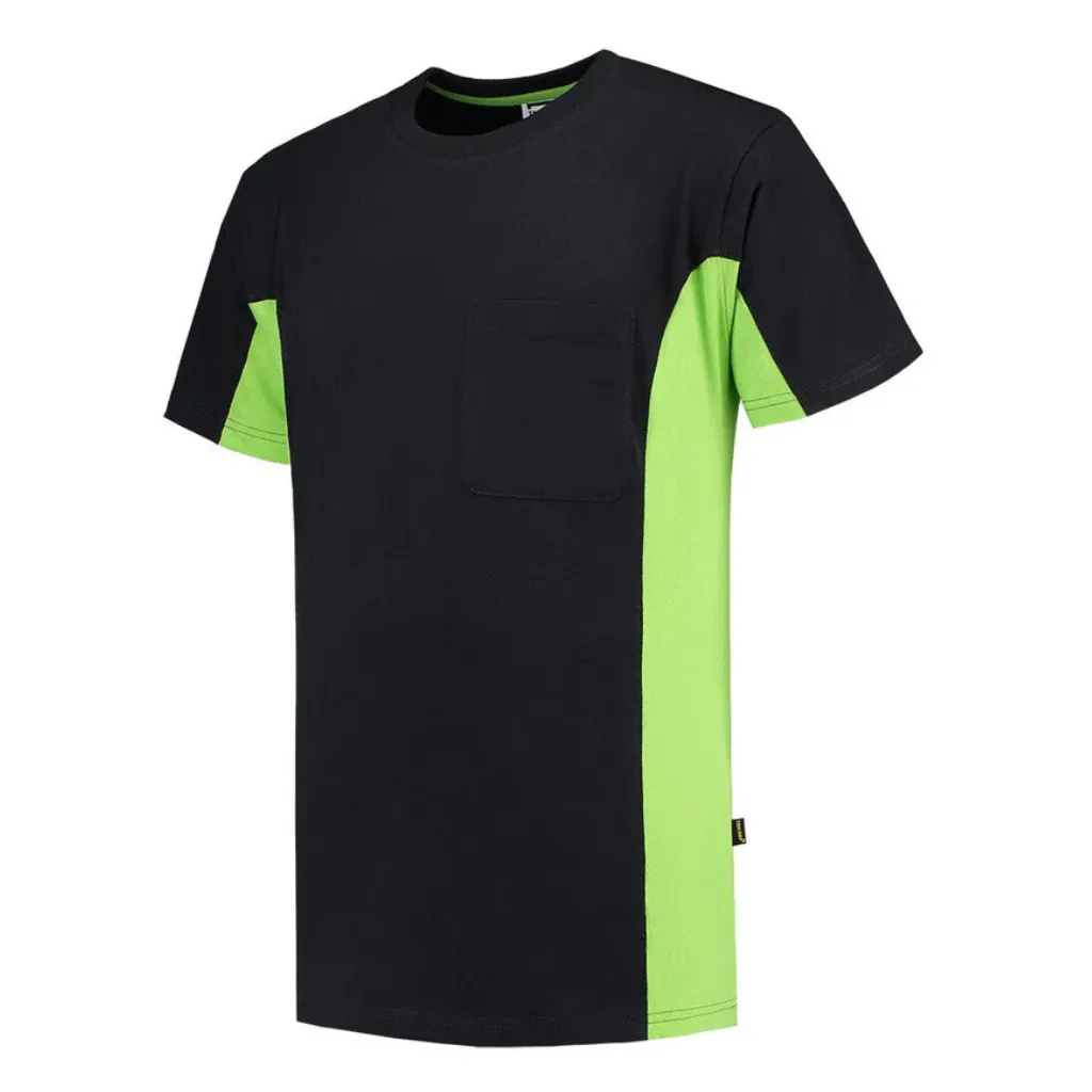 T-Shirt Με Τσέπη ΜαύροΠράσινο