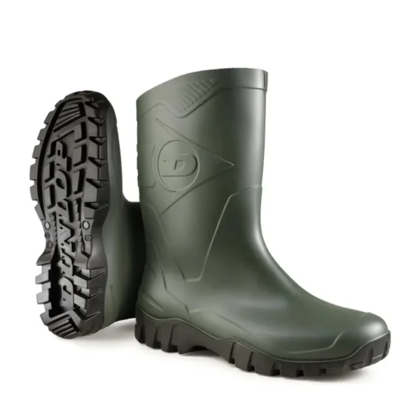 Γαλότσες Χαμηλές Πράσινες Dunlop