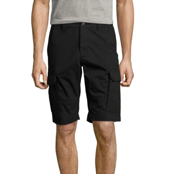 Ανδρική Βερμούδα Jackon Μαύρη 1