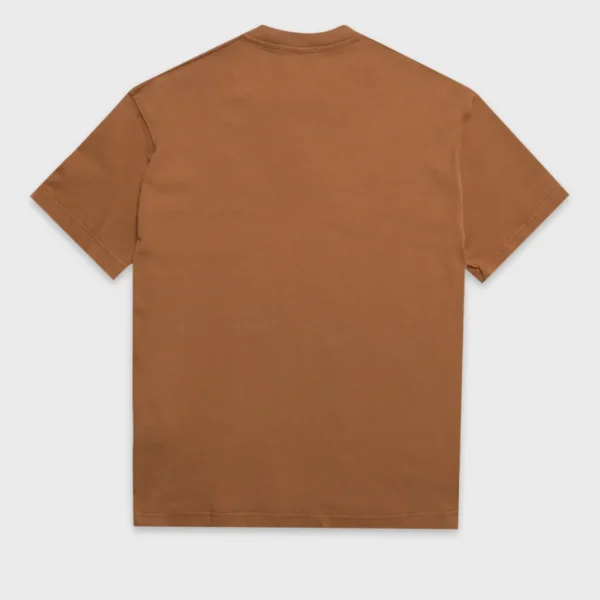T-Shirt Workwear Redefined Emboidery Camel Caterpillar - Image 3