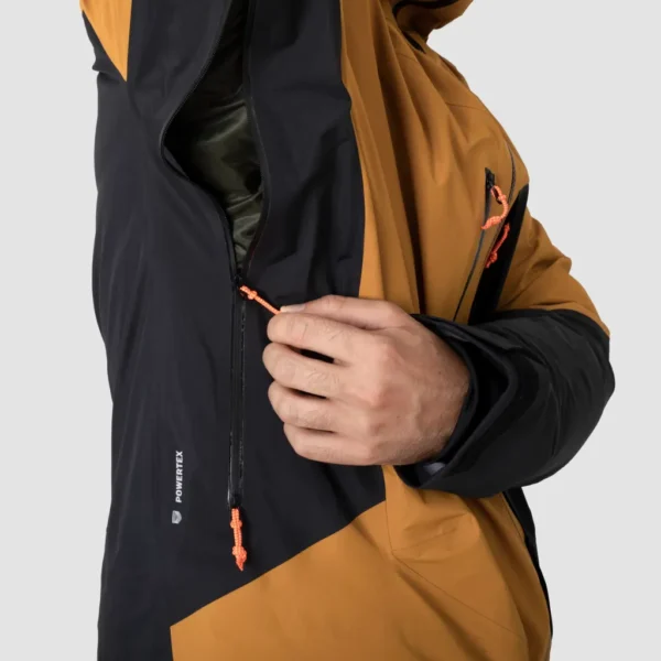 Ανδρικό Μπουφάν Sella 3L Powertex Καφέ Salewa - Image 2