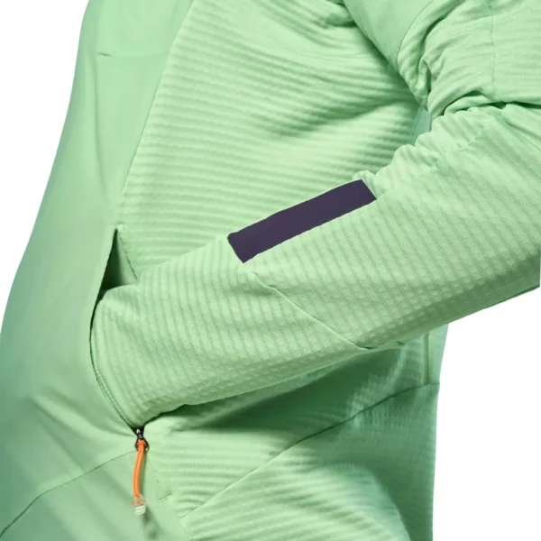 Γυναικείο Fleece Jacket Pedroc PL Wind HD Μέντα 3