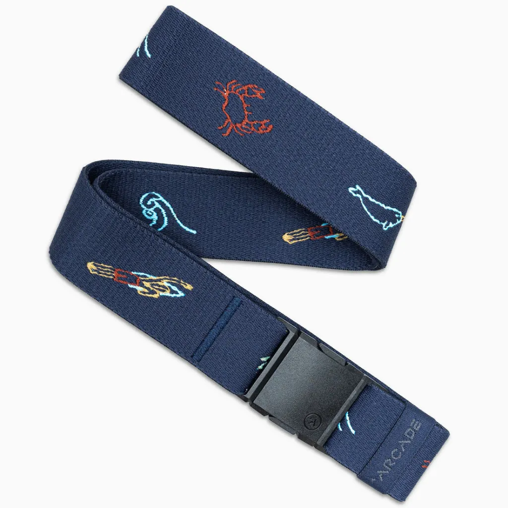 Ζώνη Ελαστική Unisex Save The Waves Navy 1