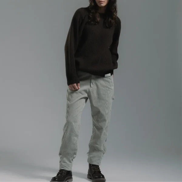 Παντελόνι Corduroy 5 Pocket Abbey Stone1