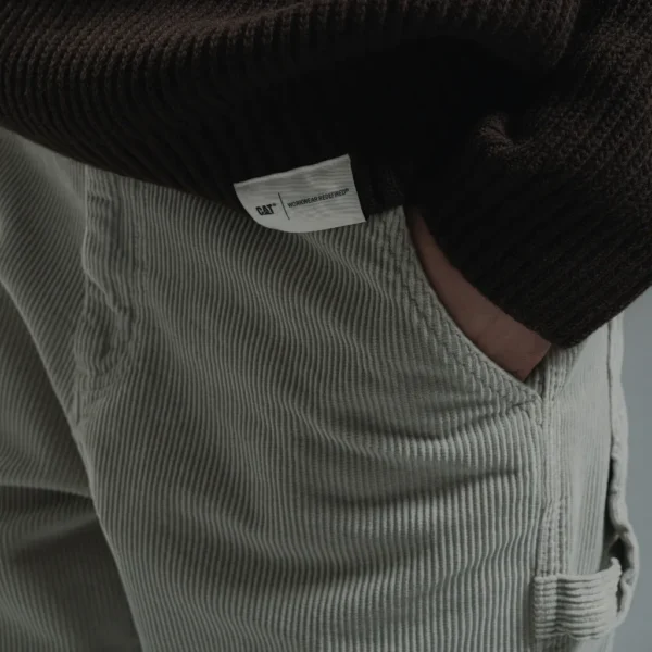 Παντελόνι Corduroy 5 Pocket Abbey Stone3