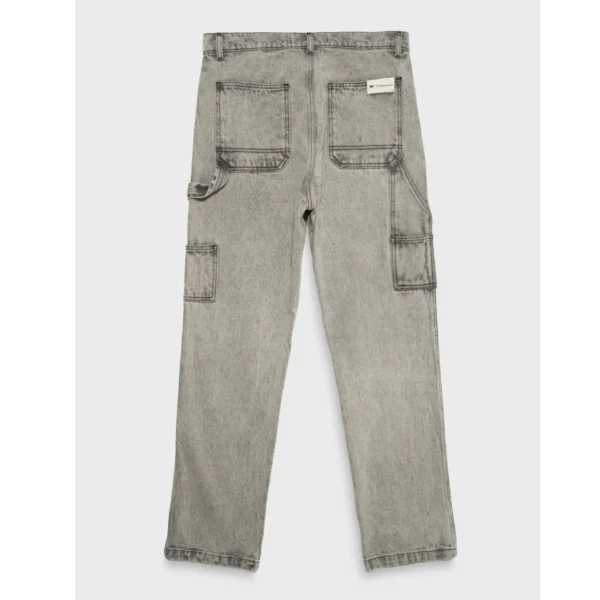 Παντελόνι Denim Με Acid Wash Μαύρο Caterpillar - Image 3