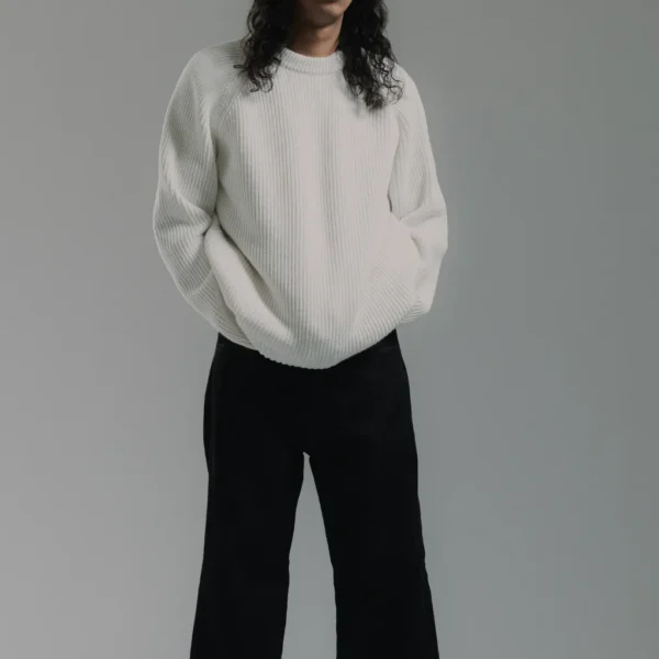 Πλεκτή Μπλούζα Λευκή Caterpillar - Image 2