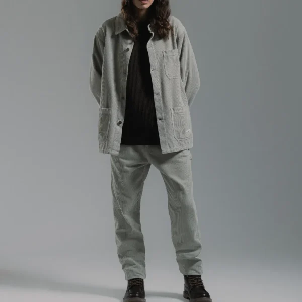 Πουκάμισο - Corduroy Overshirt Abbey Stone 1