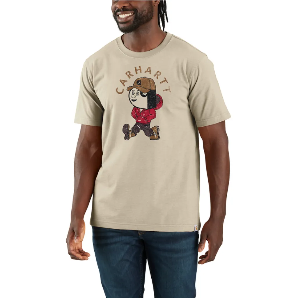 Ανδρικό T-Shirt Active Jac Graphic Oat Milk 1
