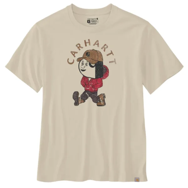 Ανδρικό T-Shirt Active Jac Graphic Oat Milk Carhartt 3 Ανδρικό T-Shirt Active Jac Graphic Oat Milk Carhartt - Image 3